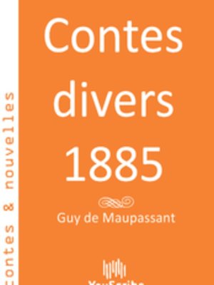 cover image of Contes divers 1885